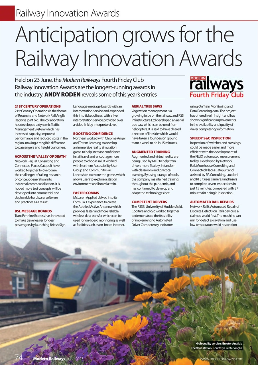 Modern Railways Preview Pages