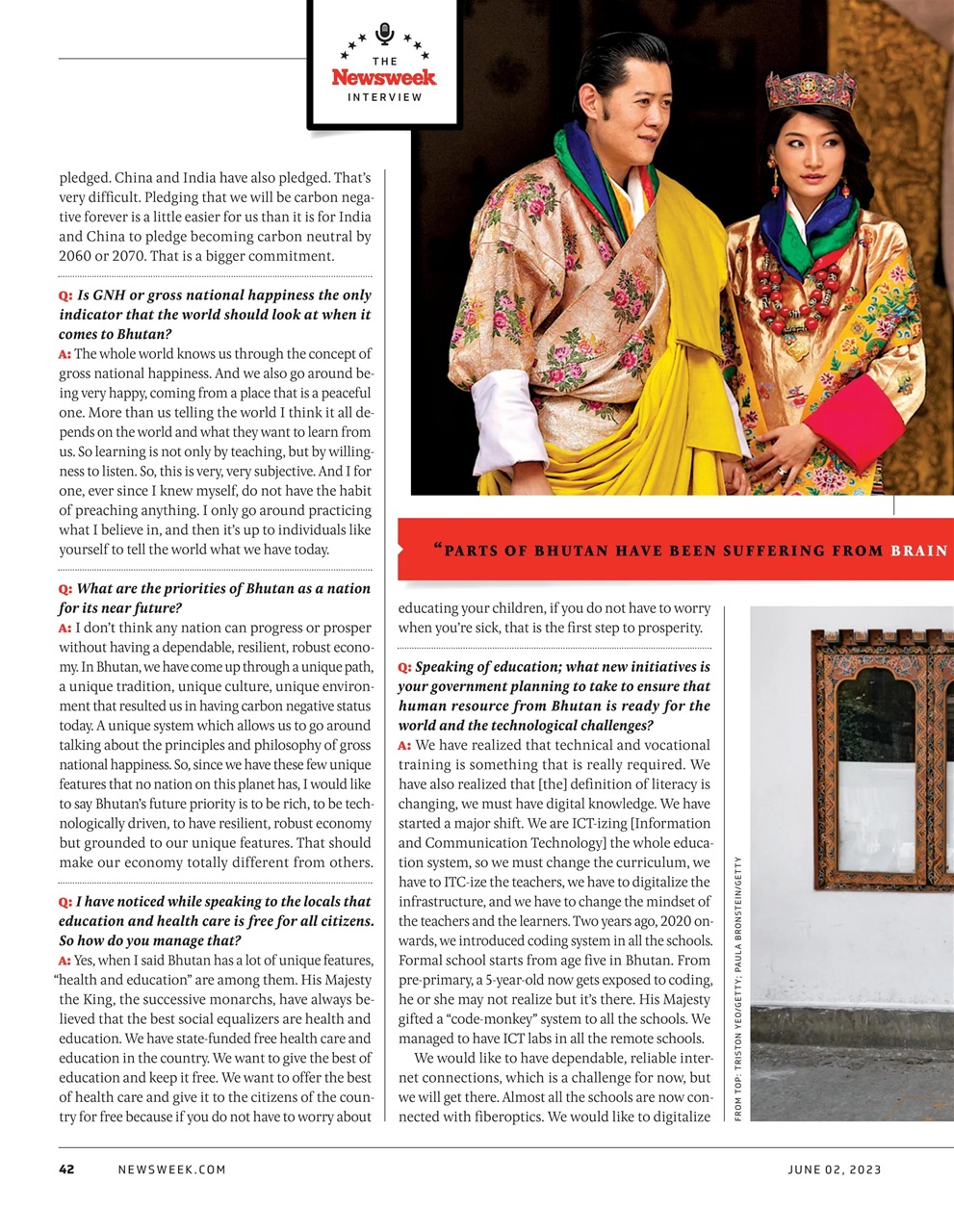 Newsweek International Preview Pages