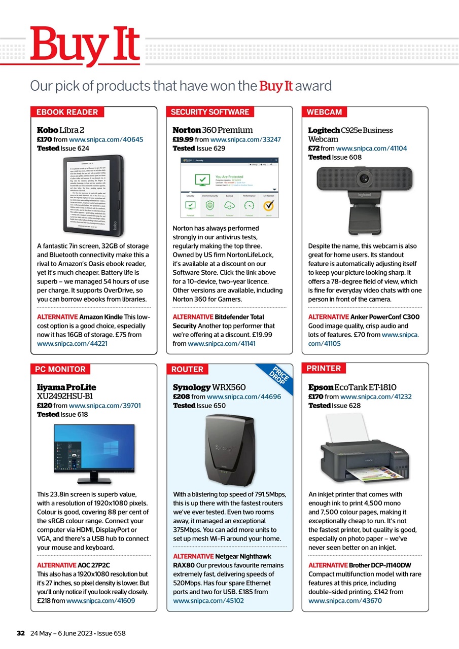 Computer Active Preview Pages