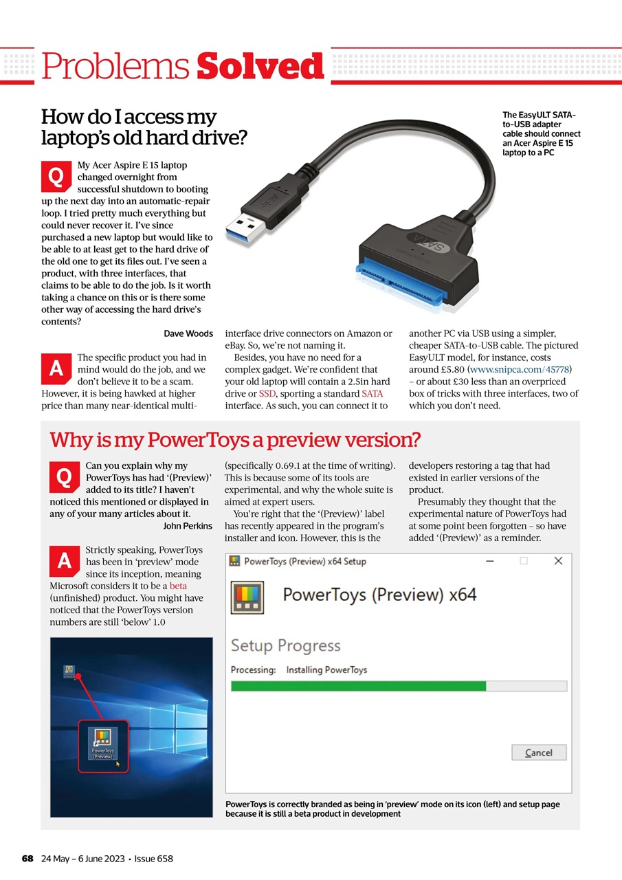 Computer Active Preview Pages