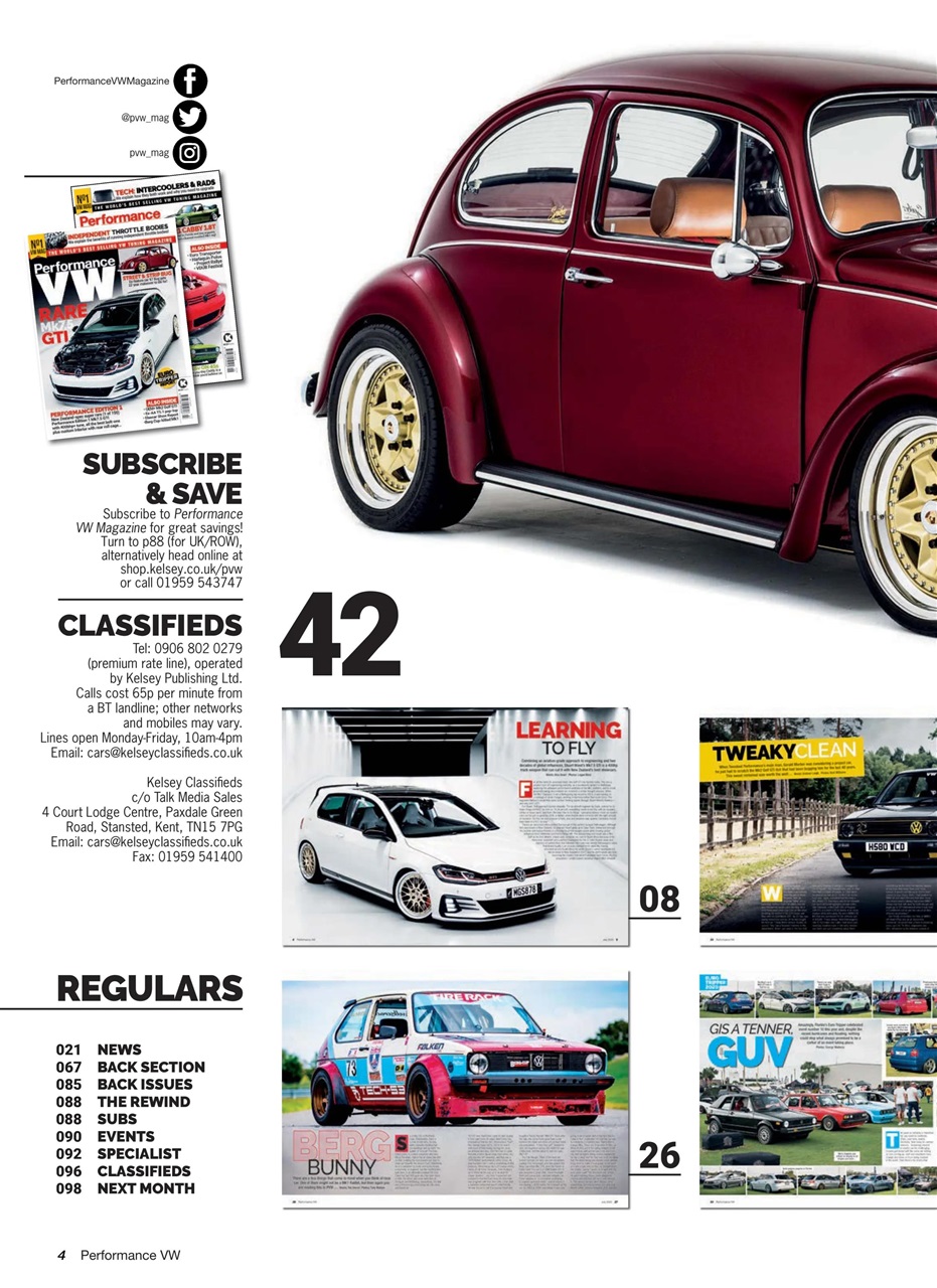 Performance VW Preview Pages