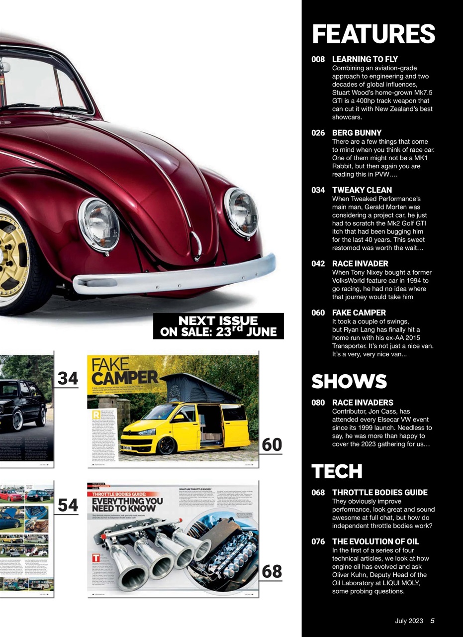 Performance VW Preview Pages