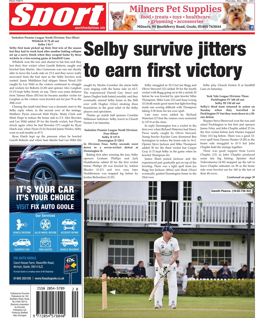 Selby Times Preview Pages