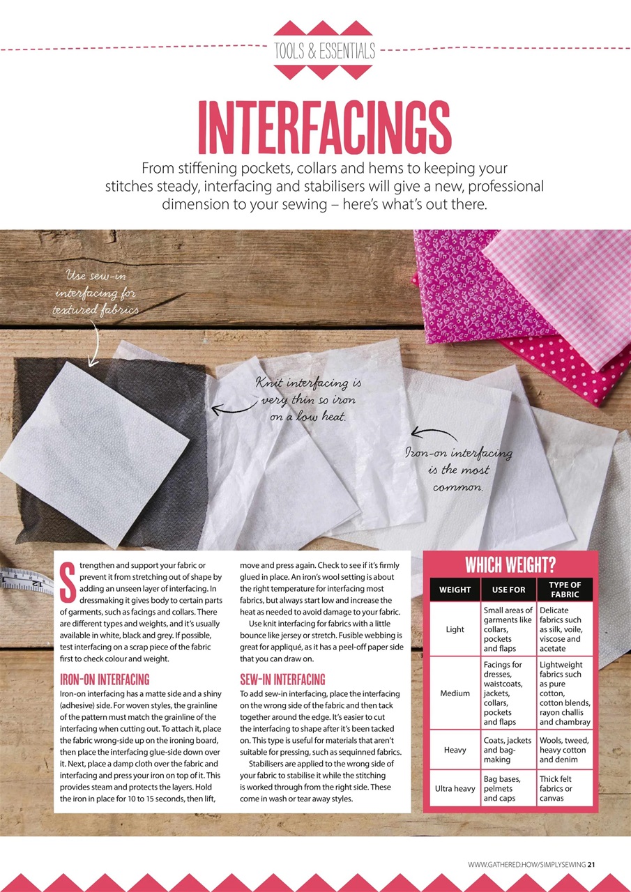 Simply Sewing Preview Pages