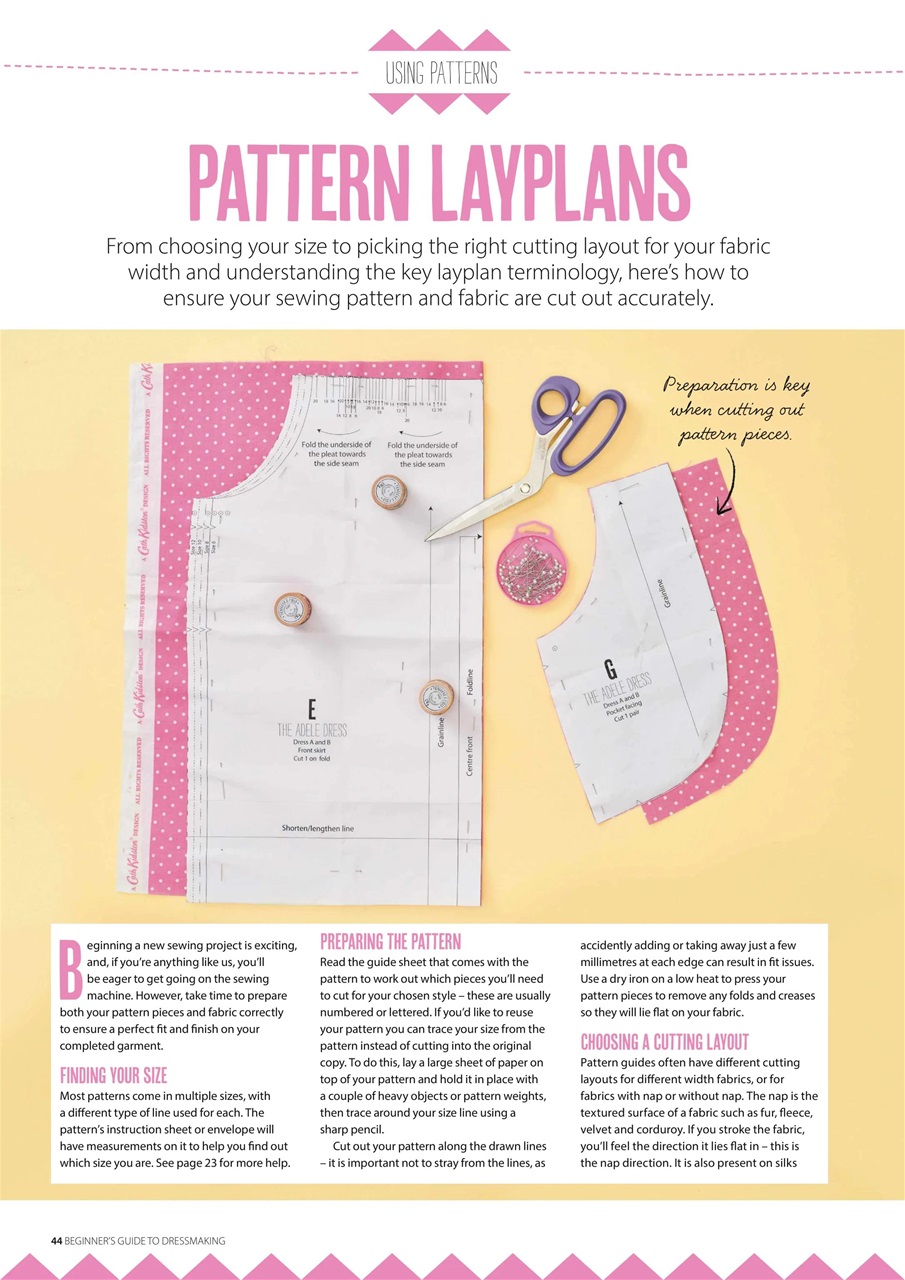 Simply Sewing Preview Pages