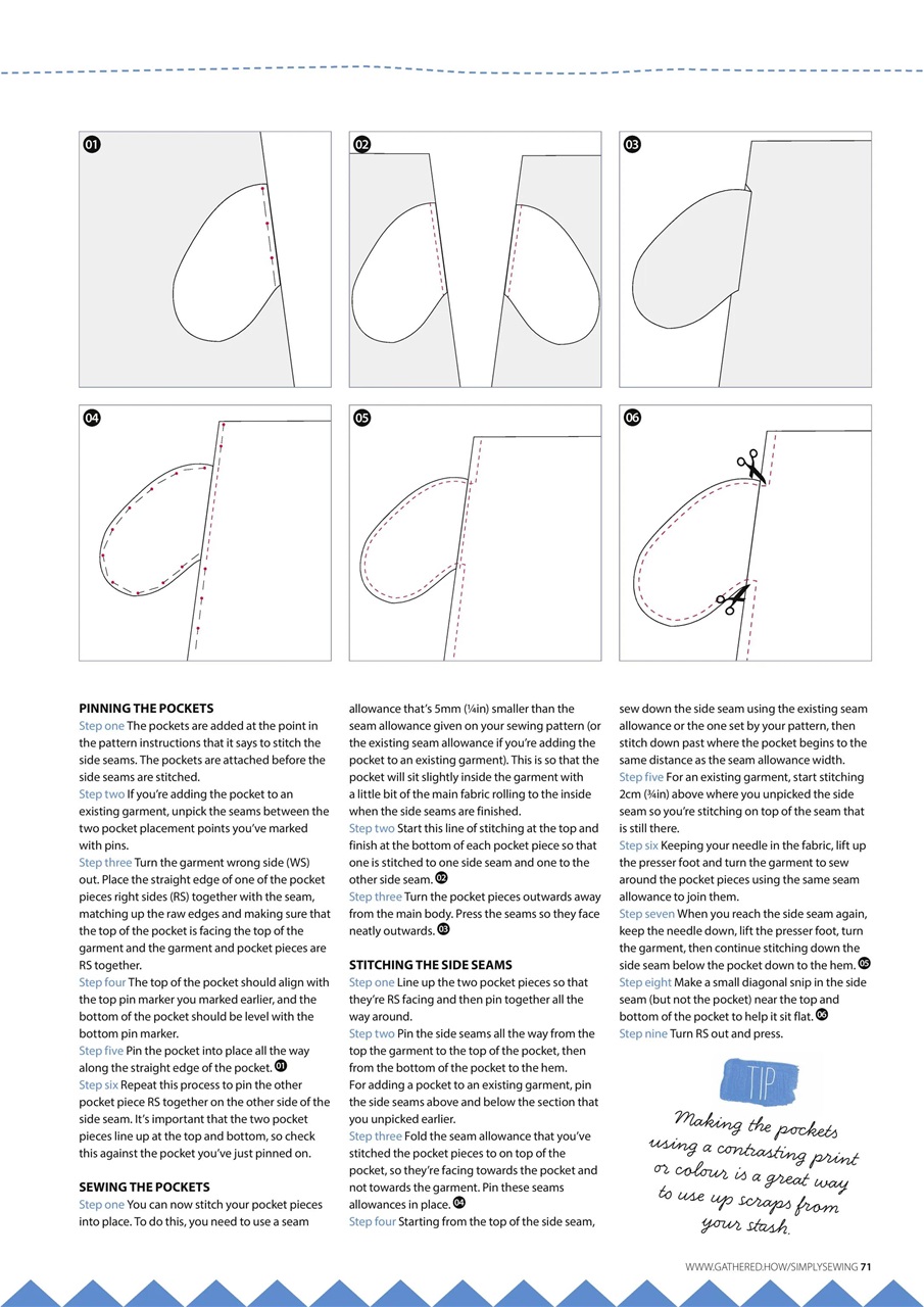 Simply Sewing Preview Pages