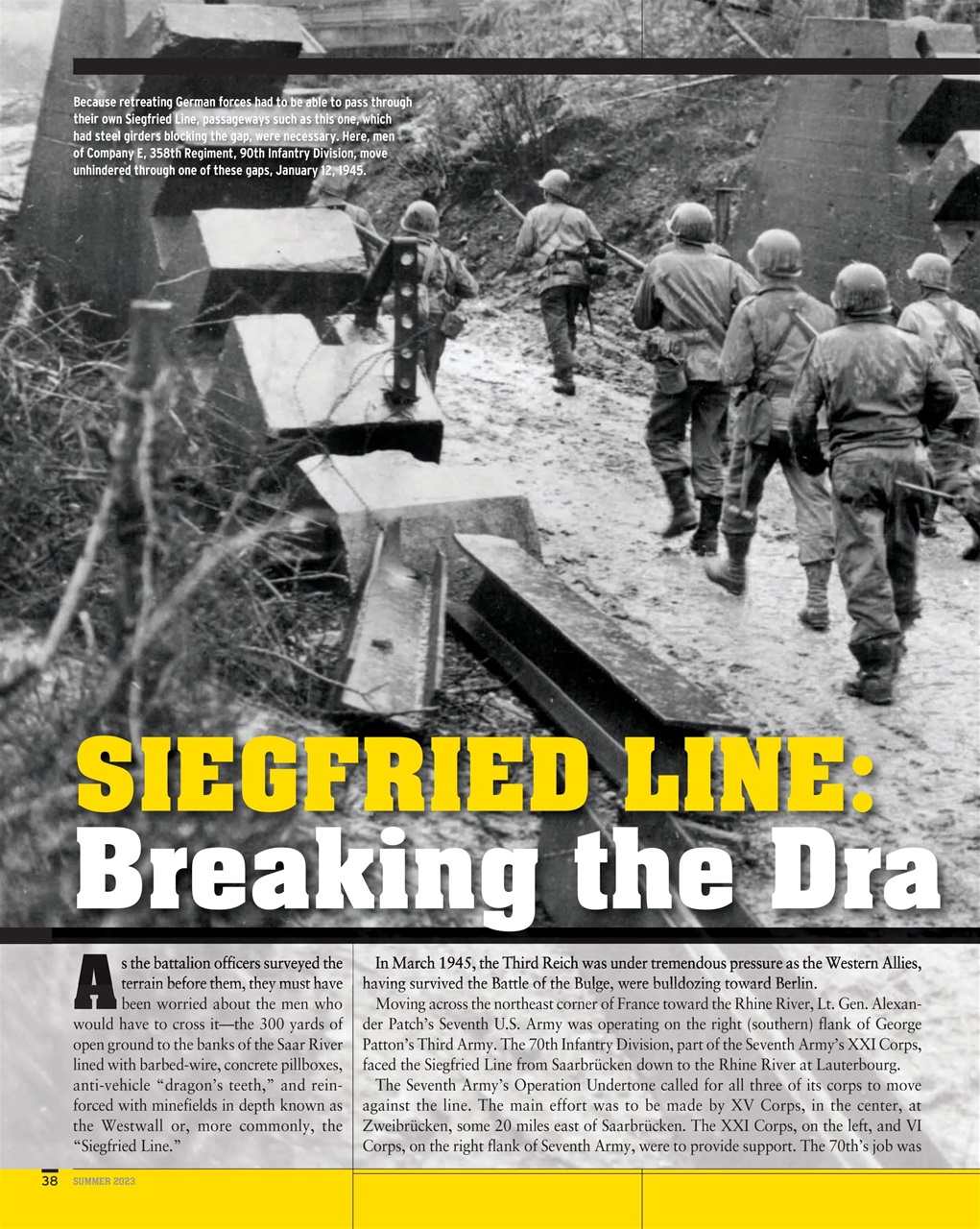 WWII Quarterly Preview Pages