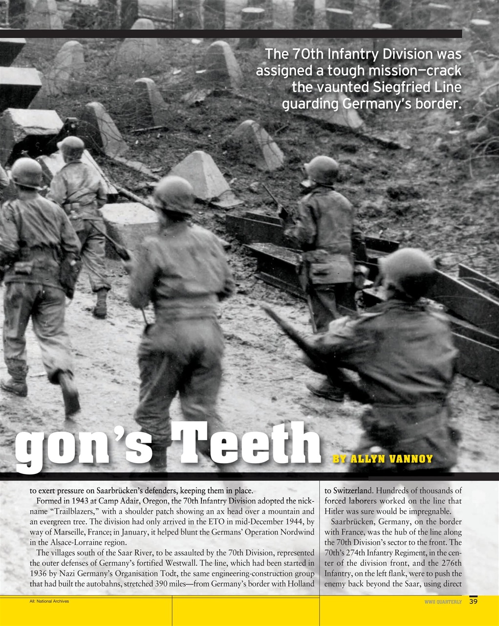WWII Quarterly Preview Pages