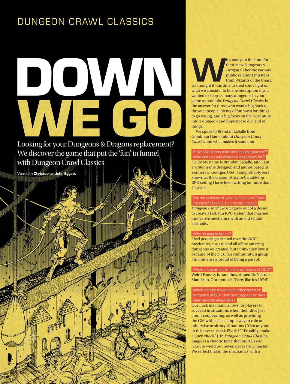 Tabletop Gaming Preview Pages