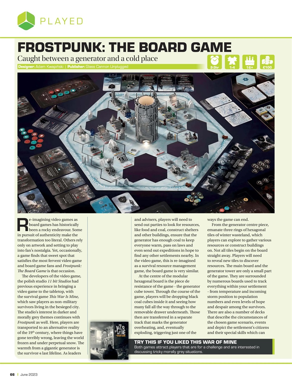 Tabletop Gaming Preview Pages