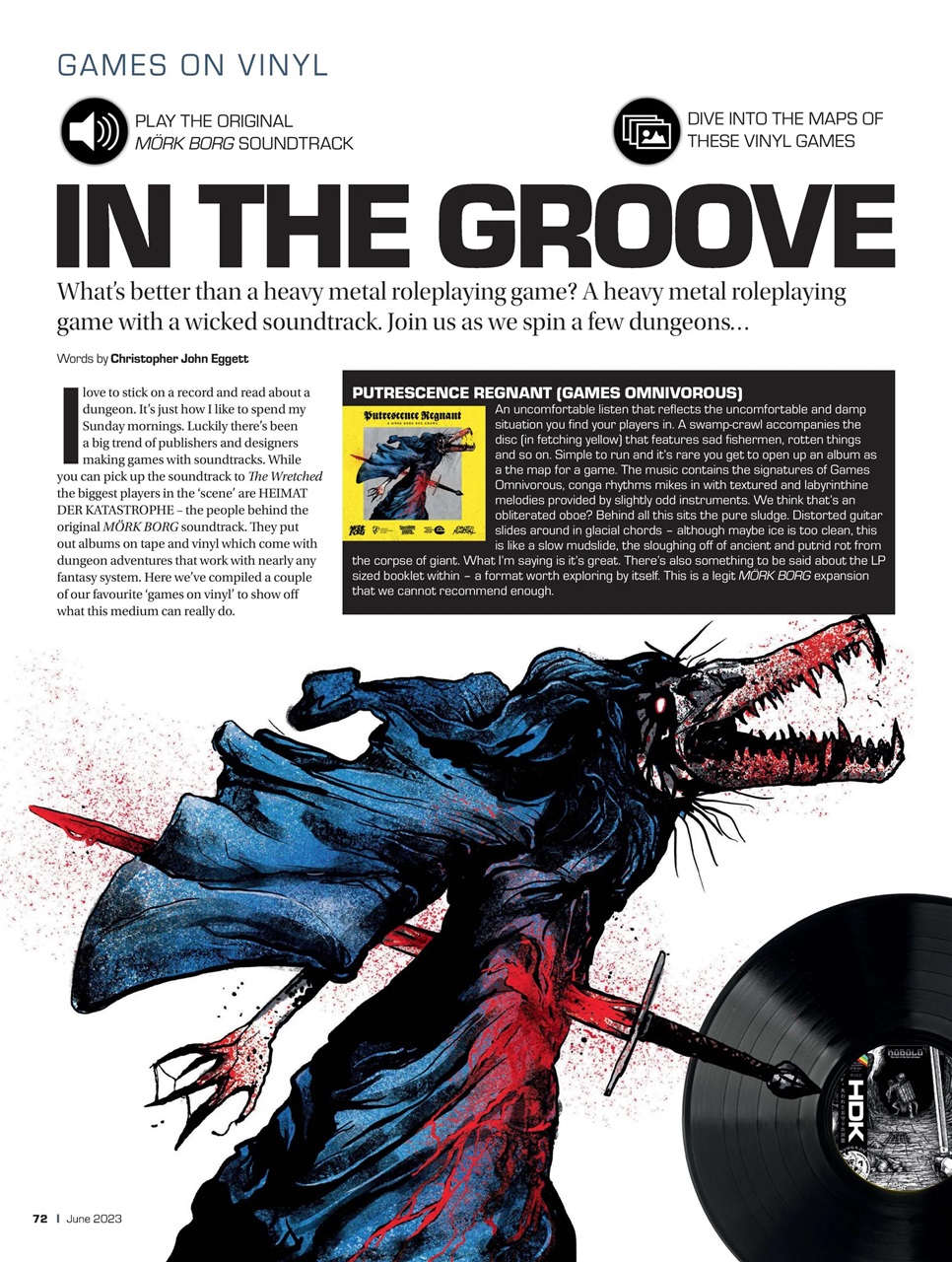 Tabletop Gaming Preview Pages