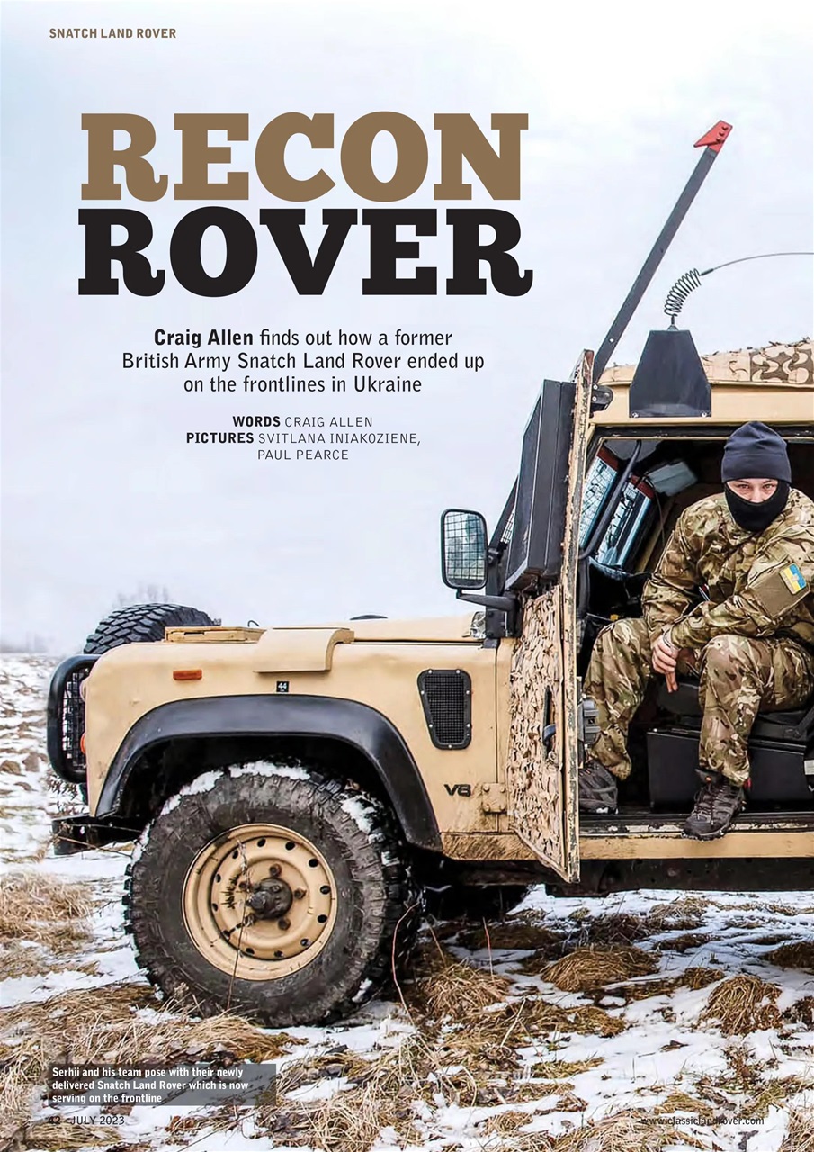 Classic Land Rover Magazine Preview Pages