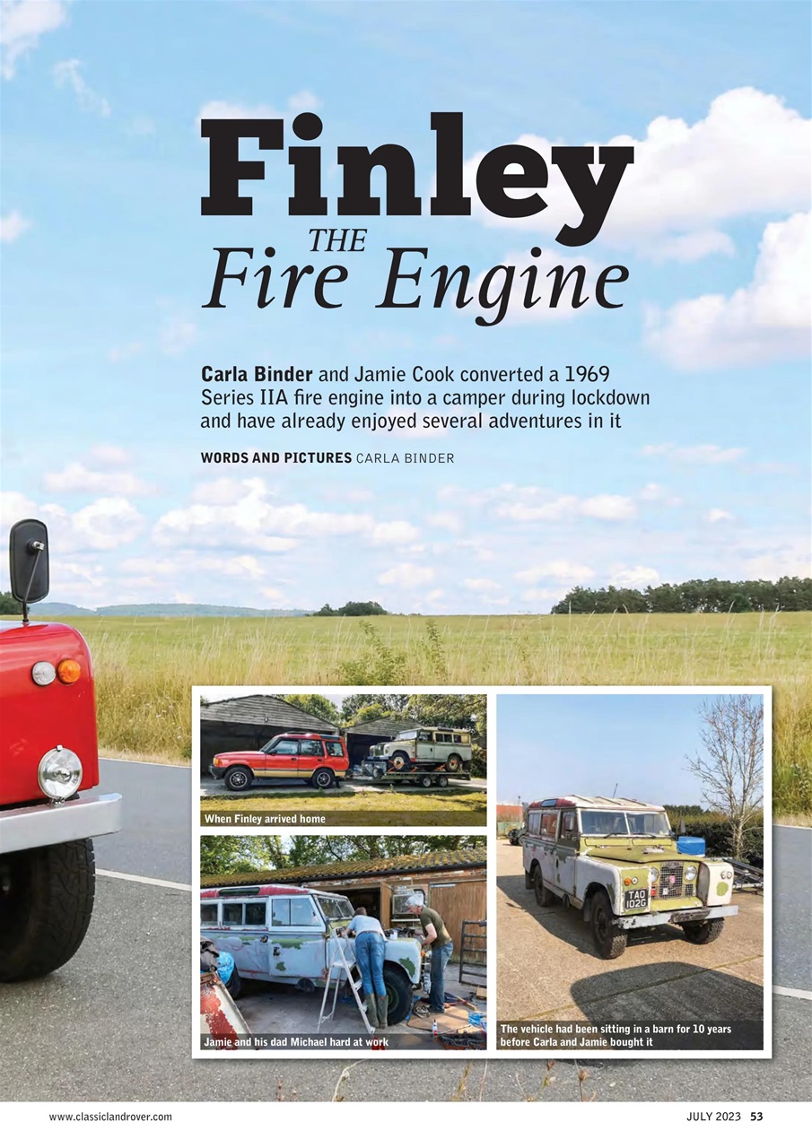 Classic Land Rover Magazine Preview Pages