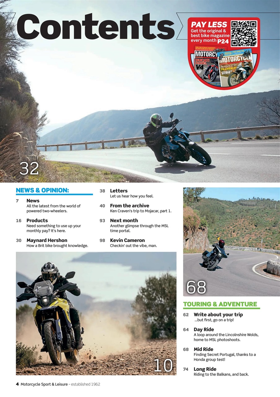 Motorcycle Sport & Leisure Preview Pages