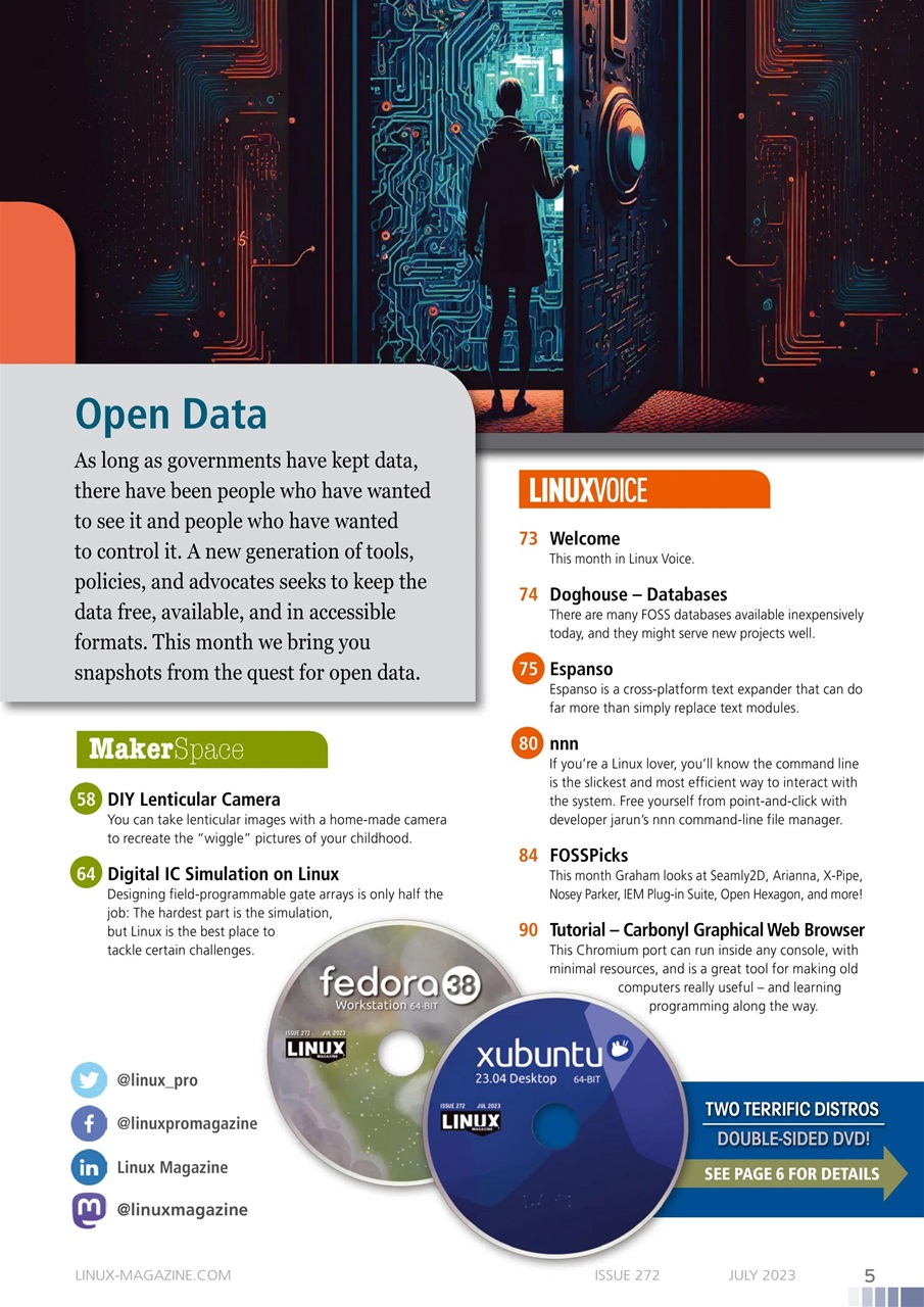 Linux Magazine Preview Pages