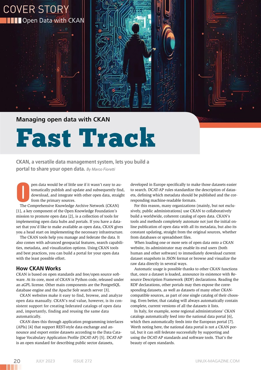 Linux Magazine Preview Pages