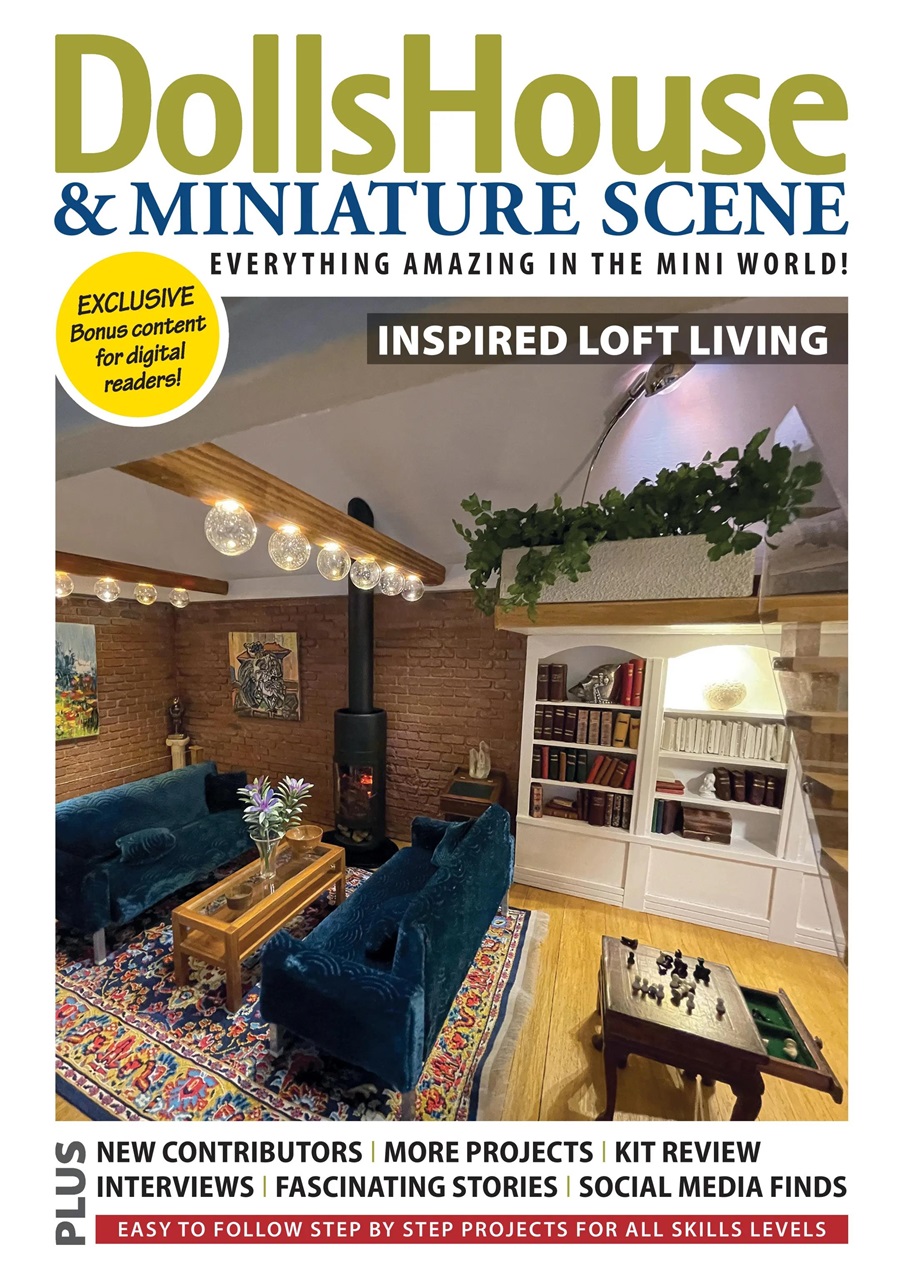 Dolls House and Miniature Scene Preview Pages