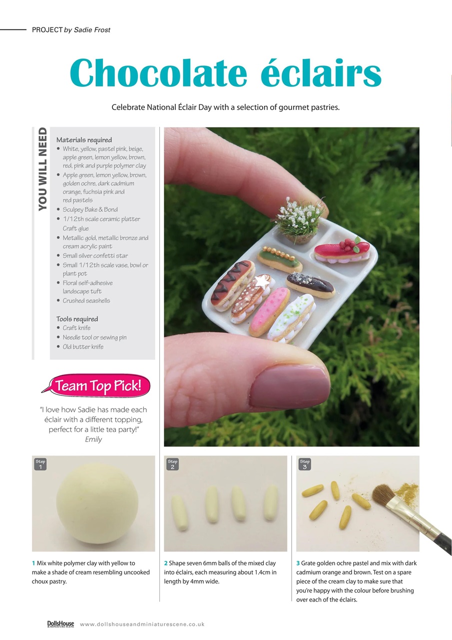 Dolls House and Miniature Scene Preview Pages