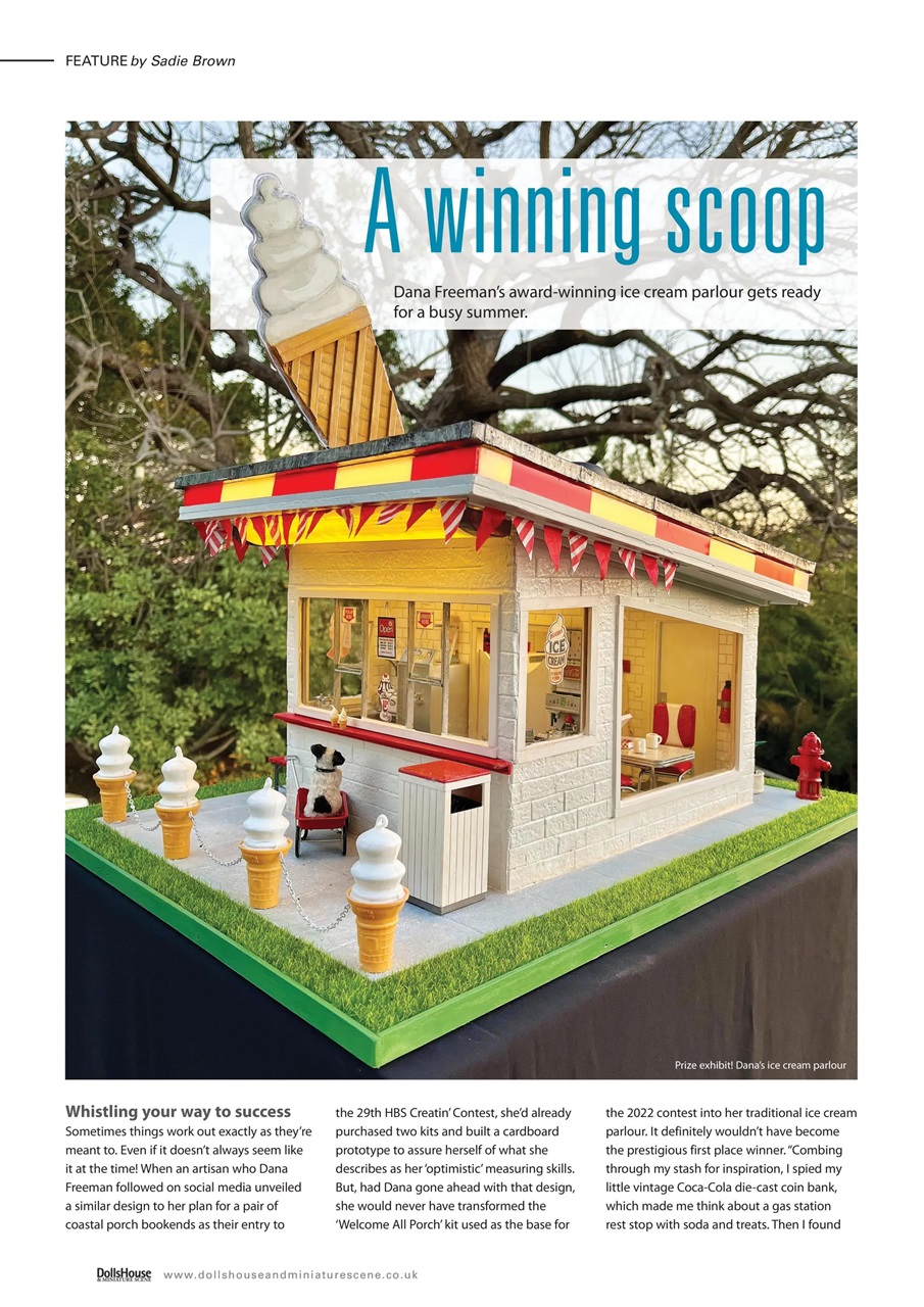 Dolls House and Miniature Scene Preview Pages