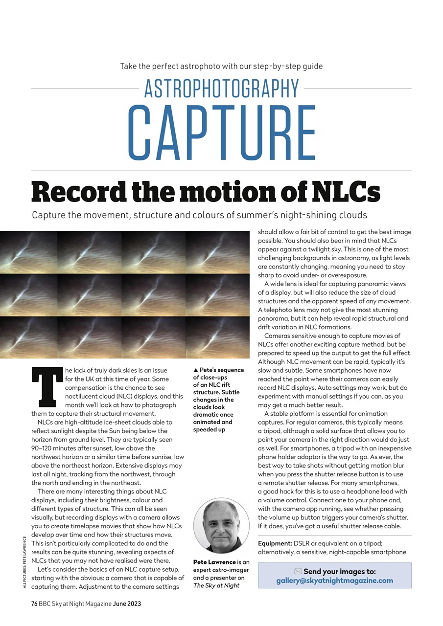 BBC Sky at Night Magazine Preview Pages