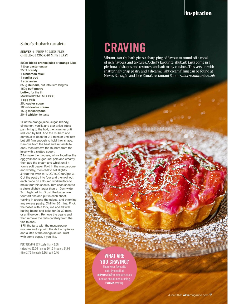 Olive Magazine Preview Pages