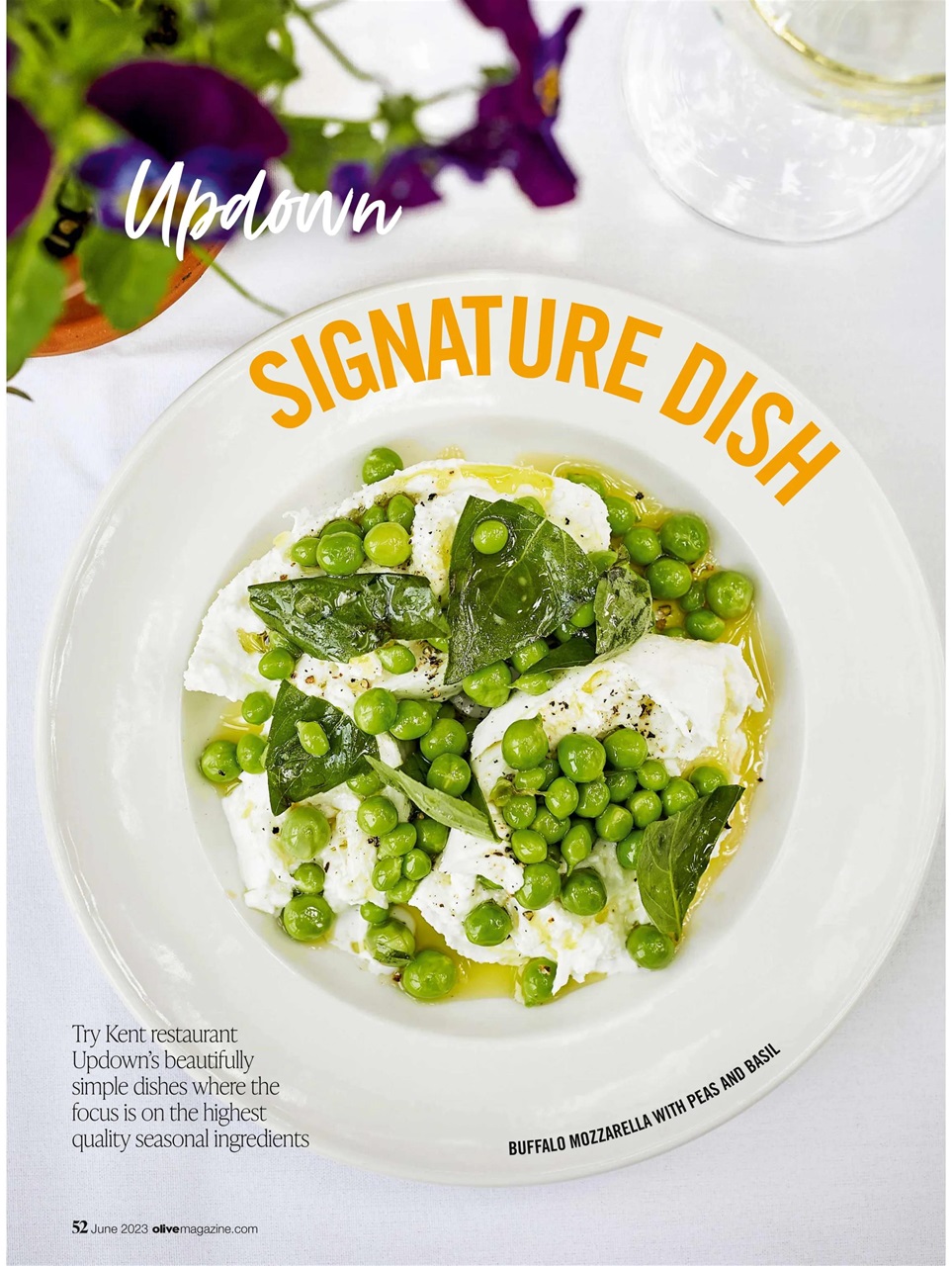 Olive Magazine Preview Pages