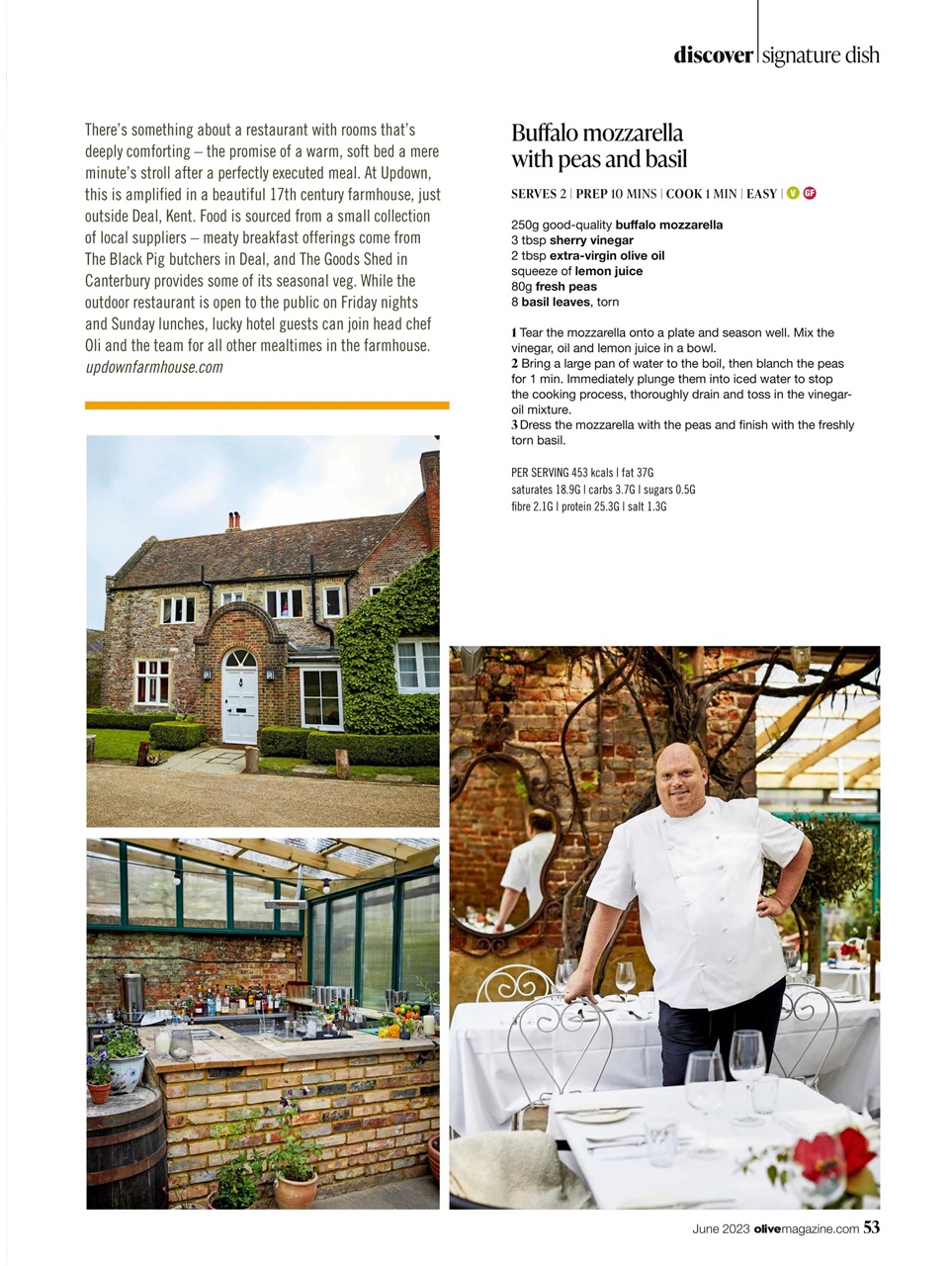 Olive Magazine Preview Pages