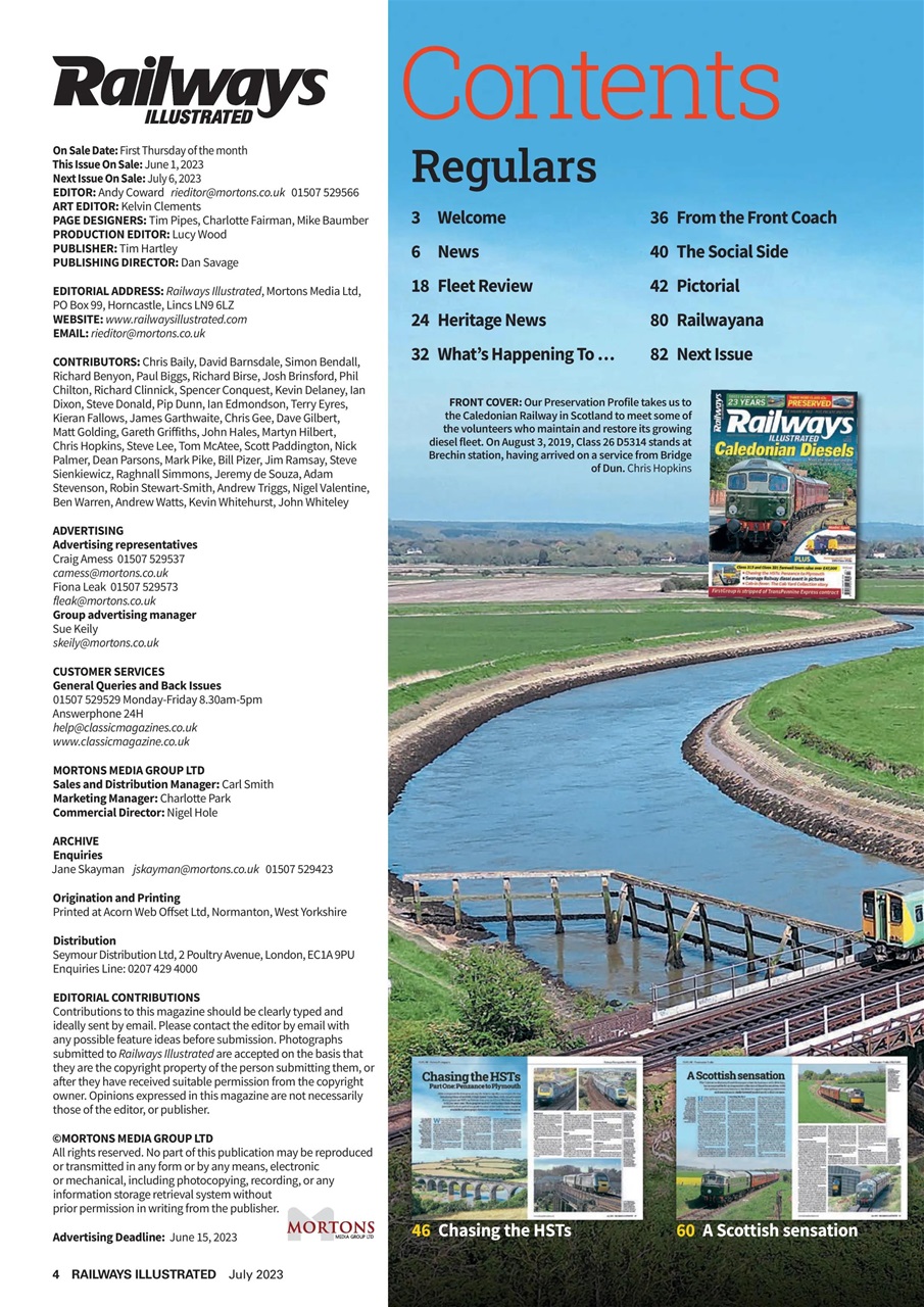 Railways Illustrated Preview Pages