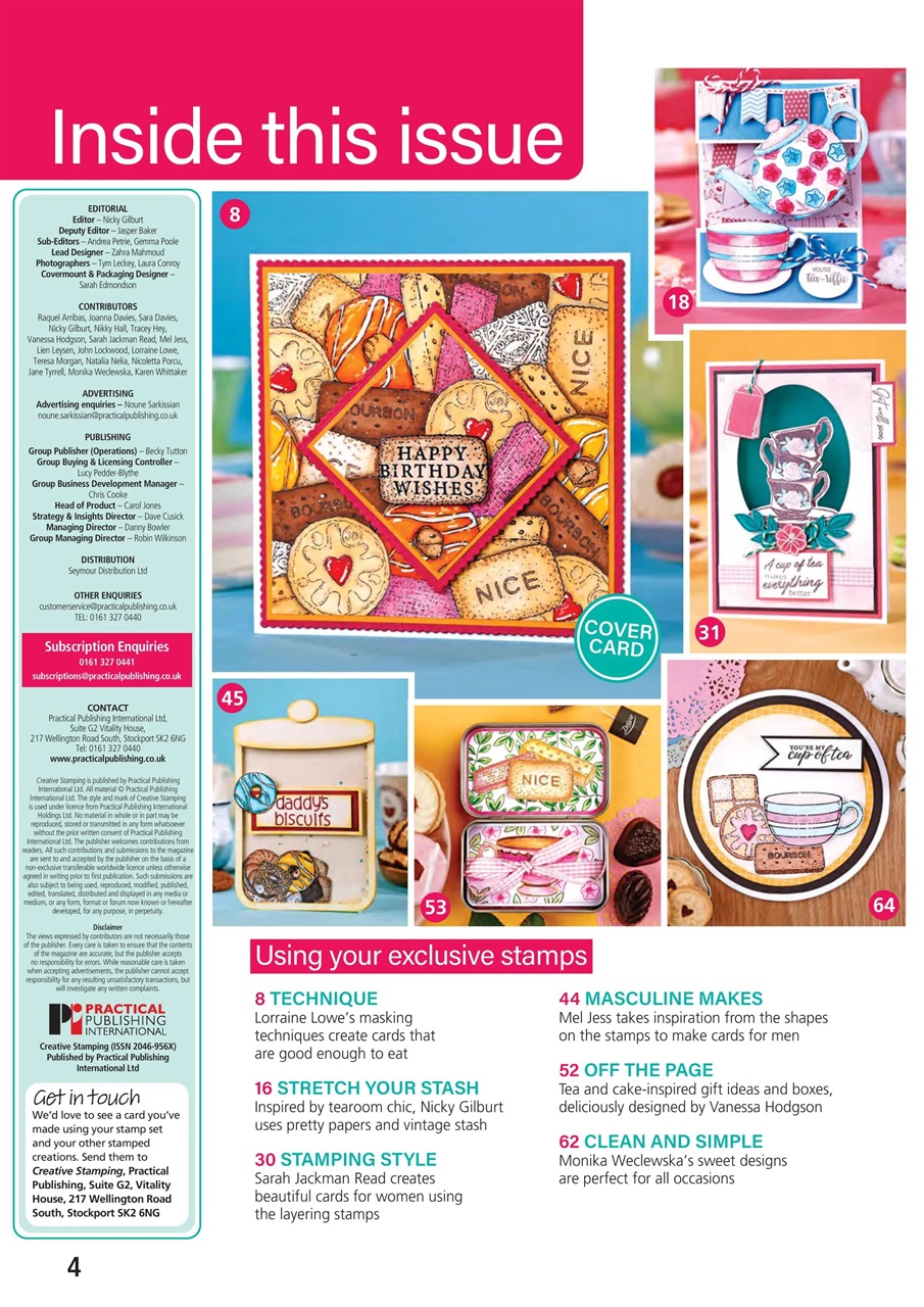 Creative Stamping Preview Pages