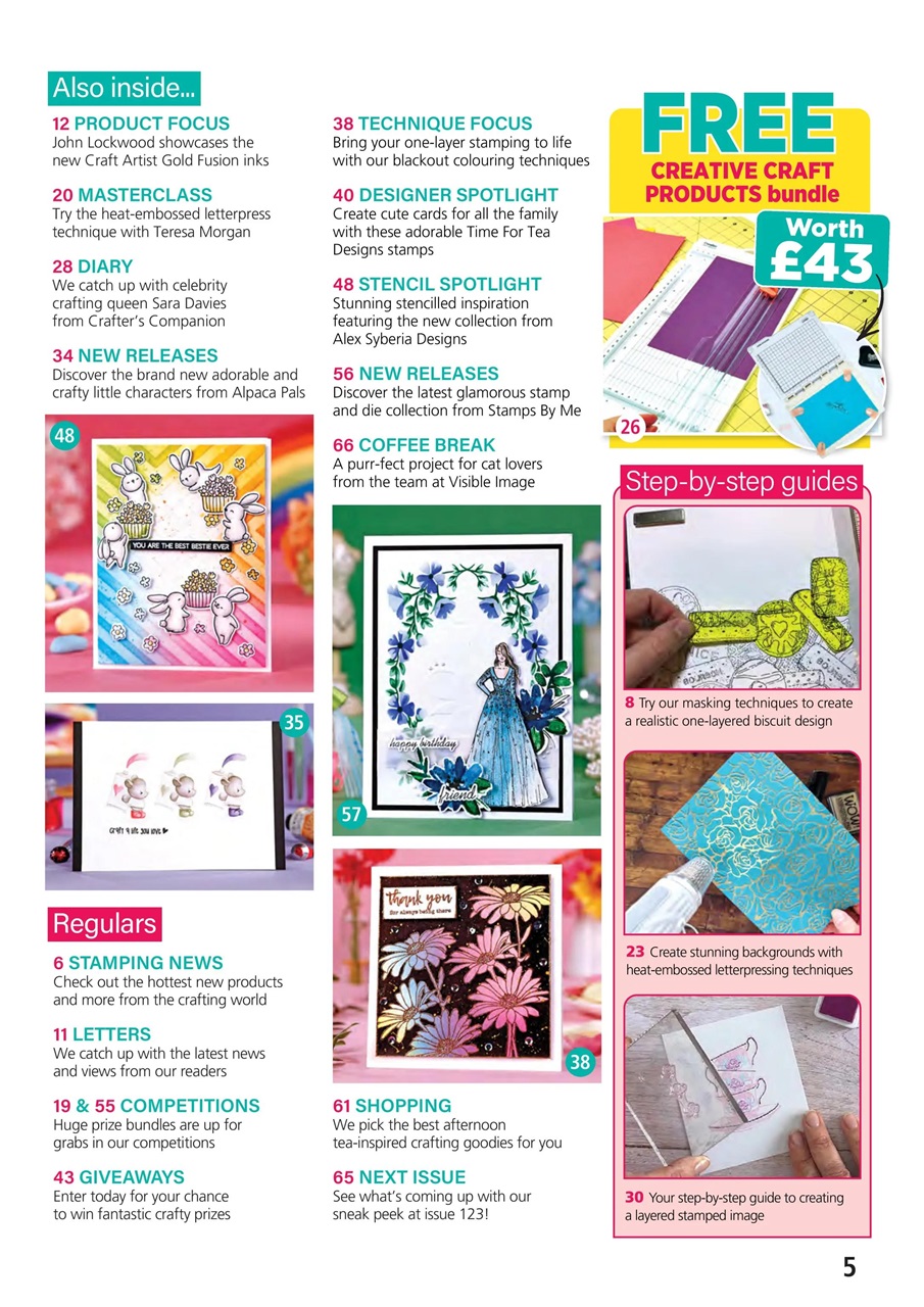 Creative Stamping Preview Pages