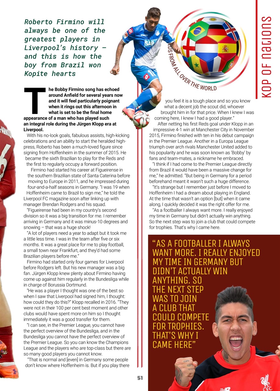 Liverpool FC Programmes Preview Pages
