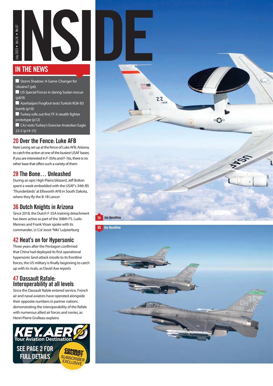 Combat Aircraft Journal Preview Pages