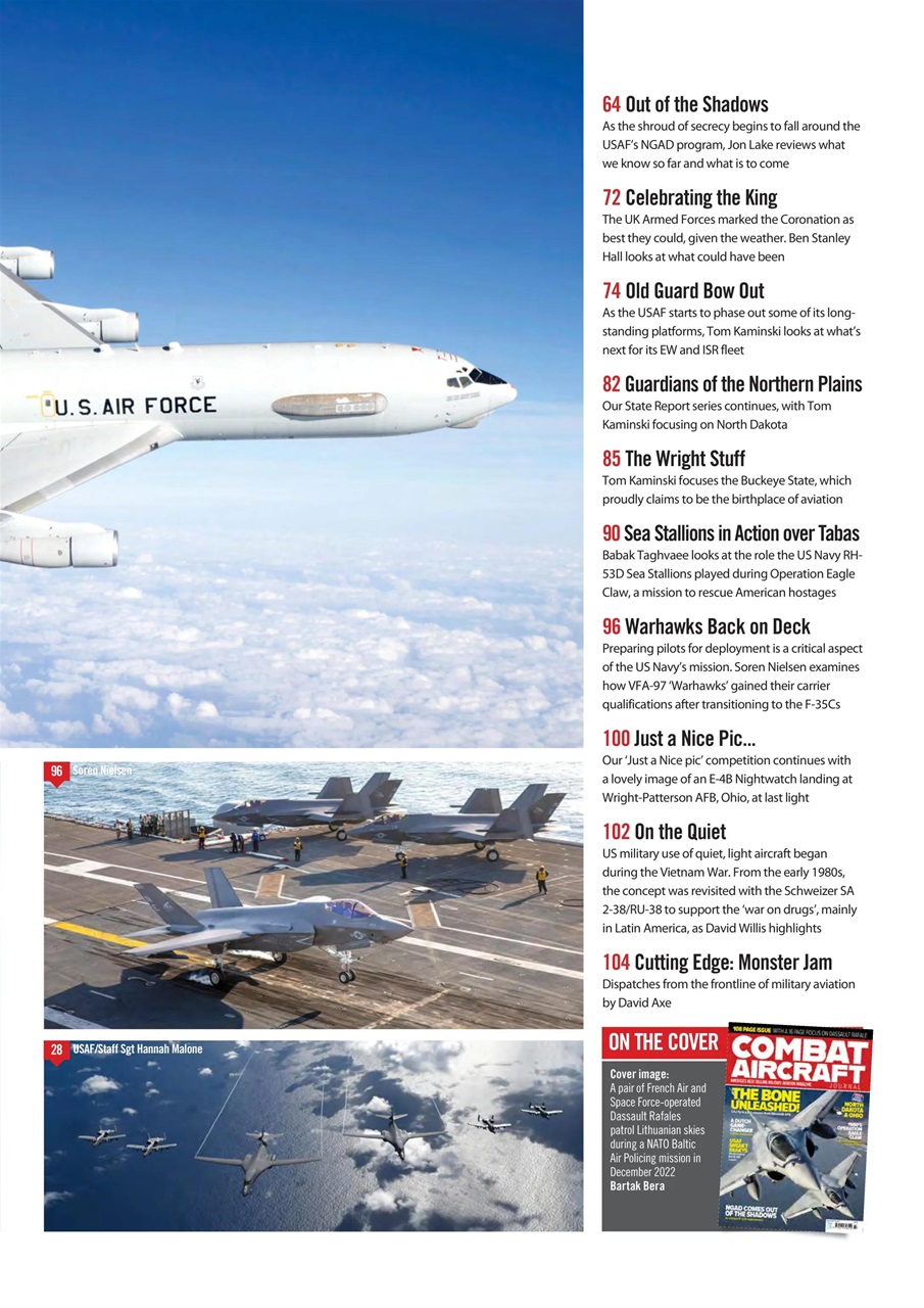 Combat Aircraft Journal Preview Pages