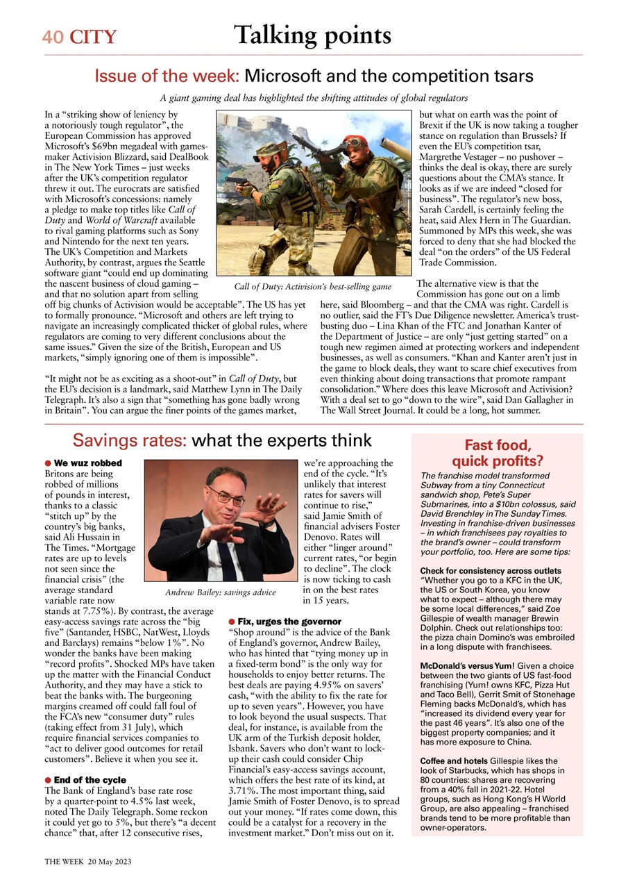 The Week Preview Pages