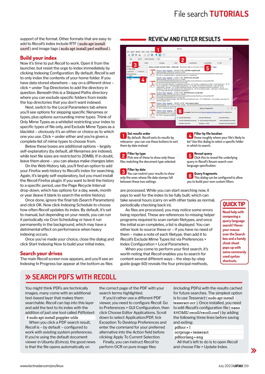 Linux Format Preview Pages