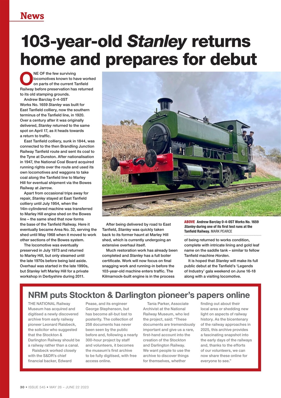 Steam Railway Preview Pages