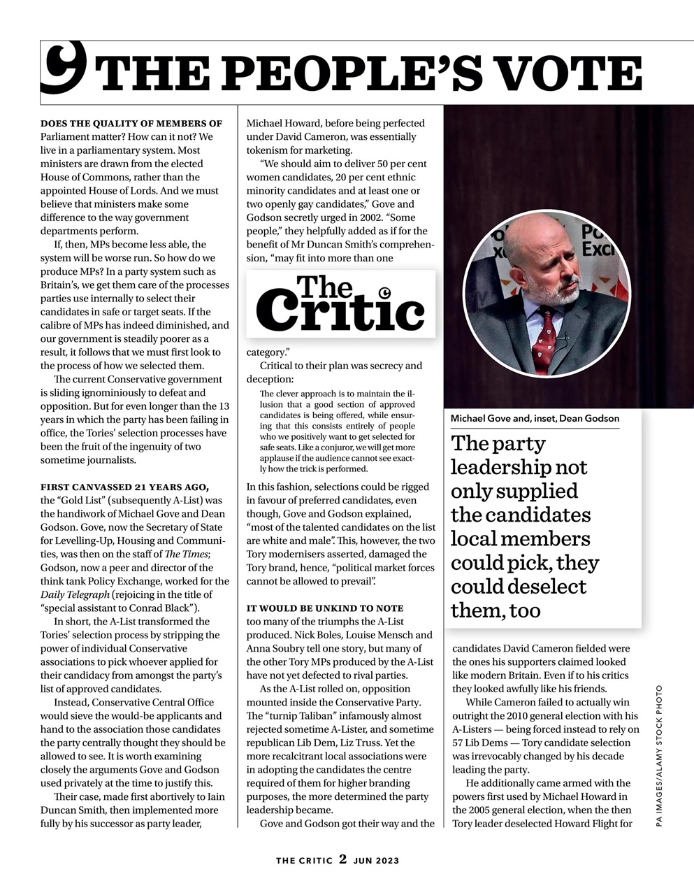 The Critic Preview Pages