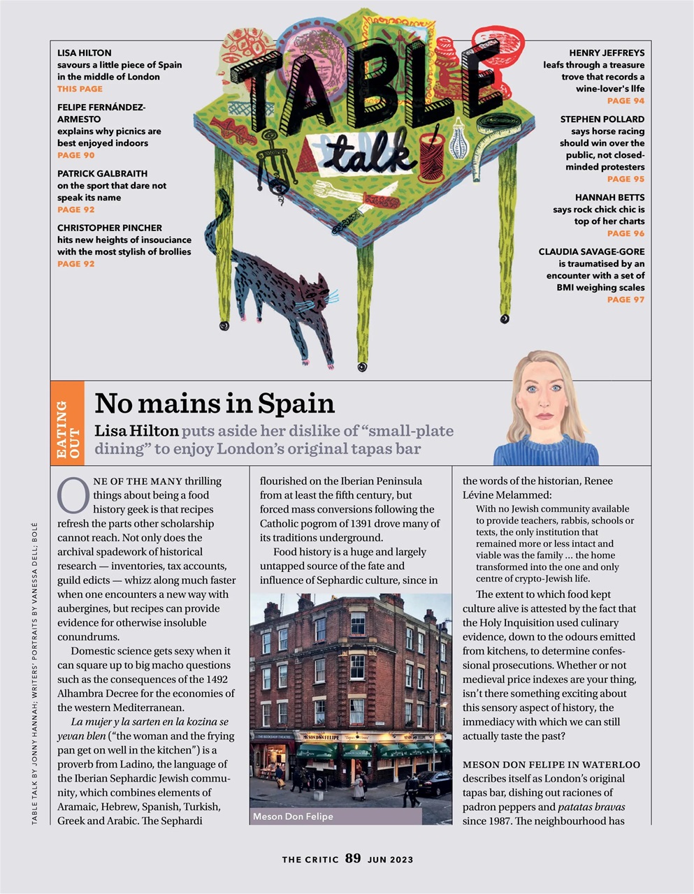 The Critic Preview Pages