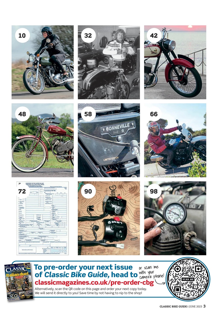 Classic Bike Guide Preview Pages