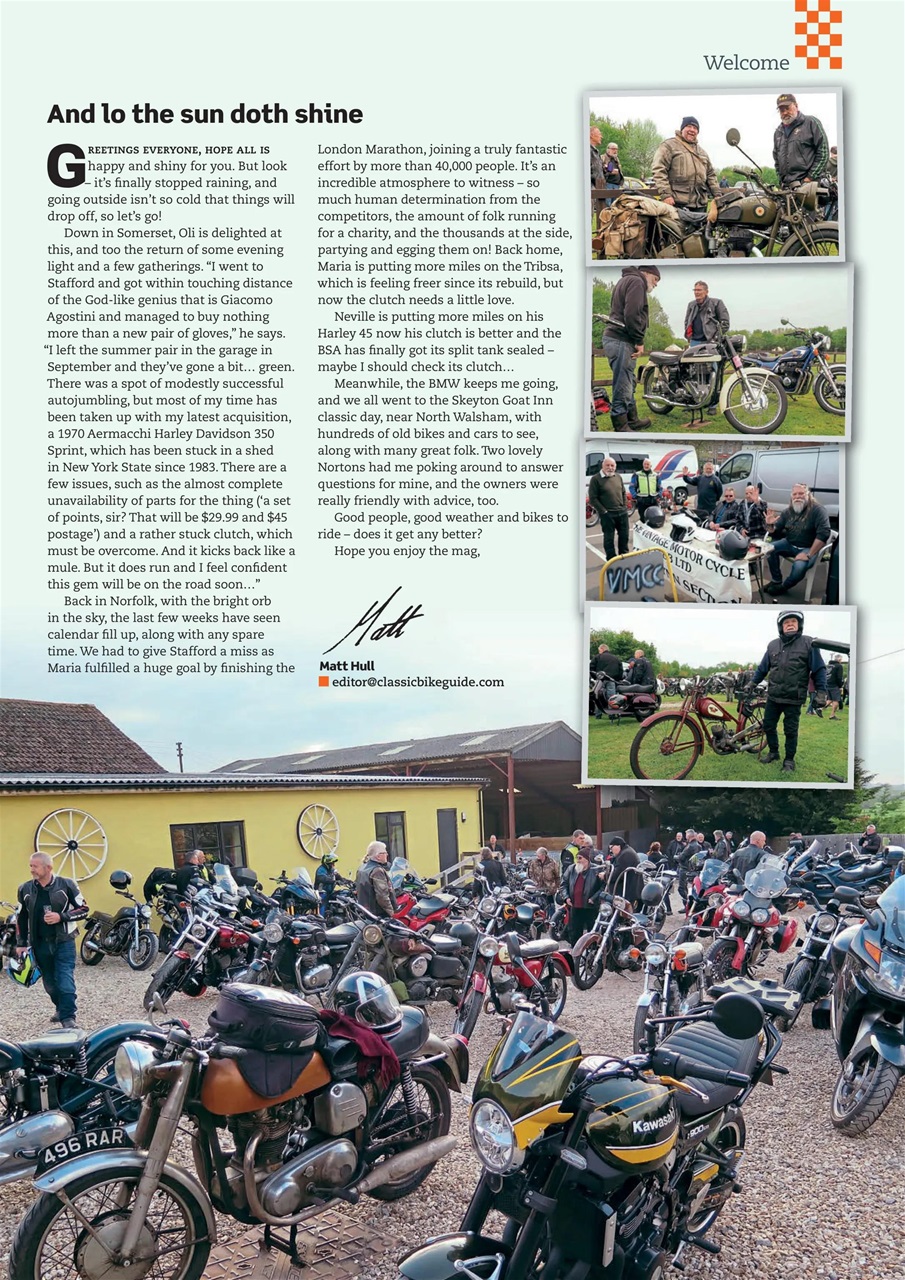Classic Bike Guide Preview Pages