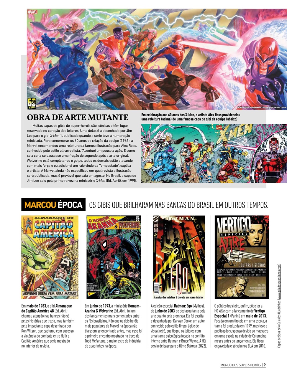 Mundo dos Super-Heróis Preview Pages