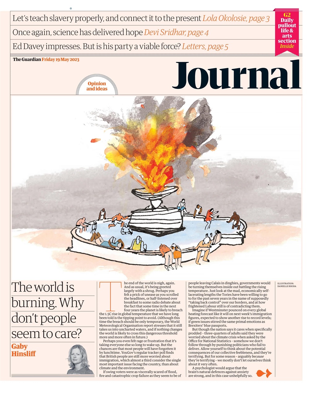 The Guardian Newspaper Preview Pages