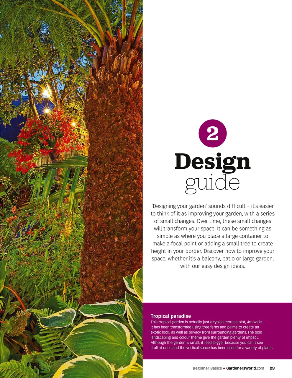 BBC Gardeners’ World Magazine Preview Pages