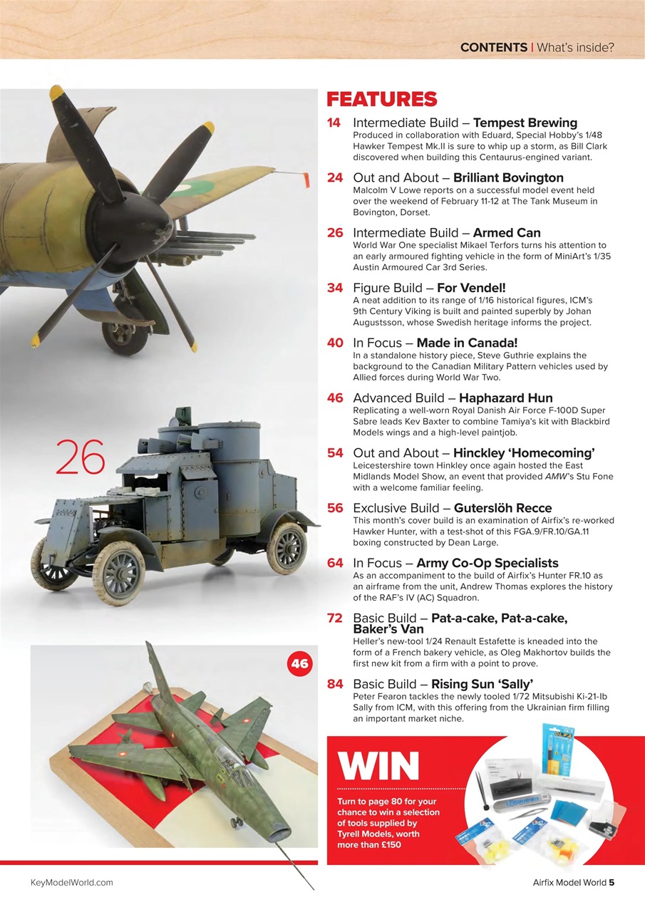 Airfix Model World Preview Pages