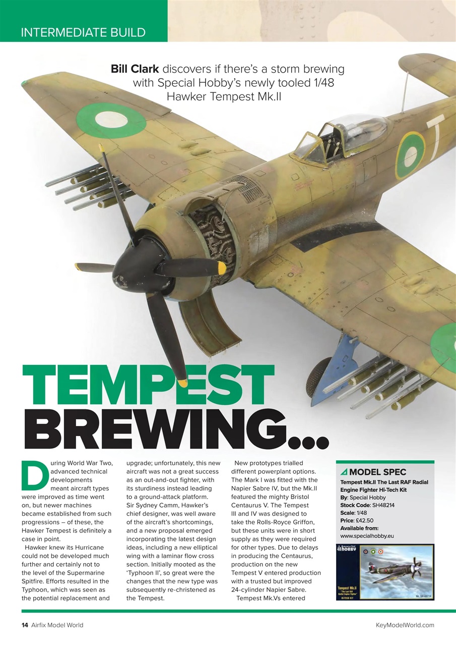 Airfix Model World Preview Pages