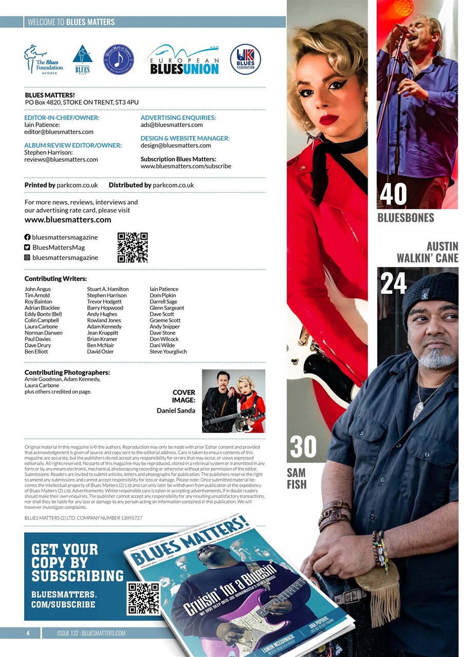 Blues Matters! Preview Pages