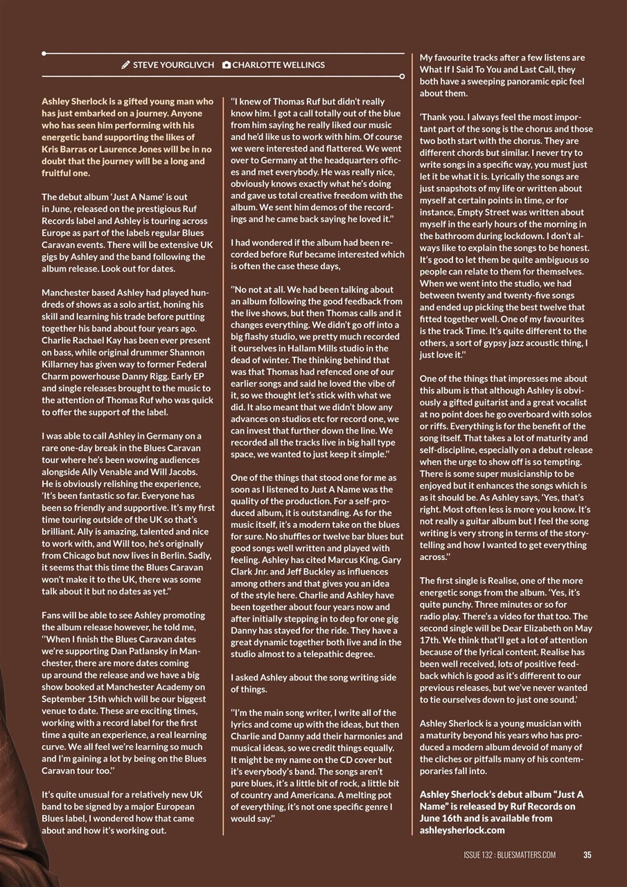 Blues Matters! Preview Pages