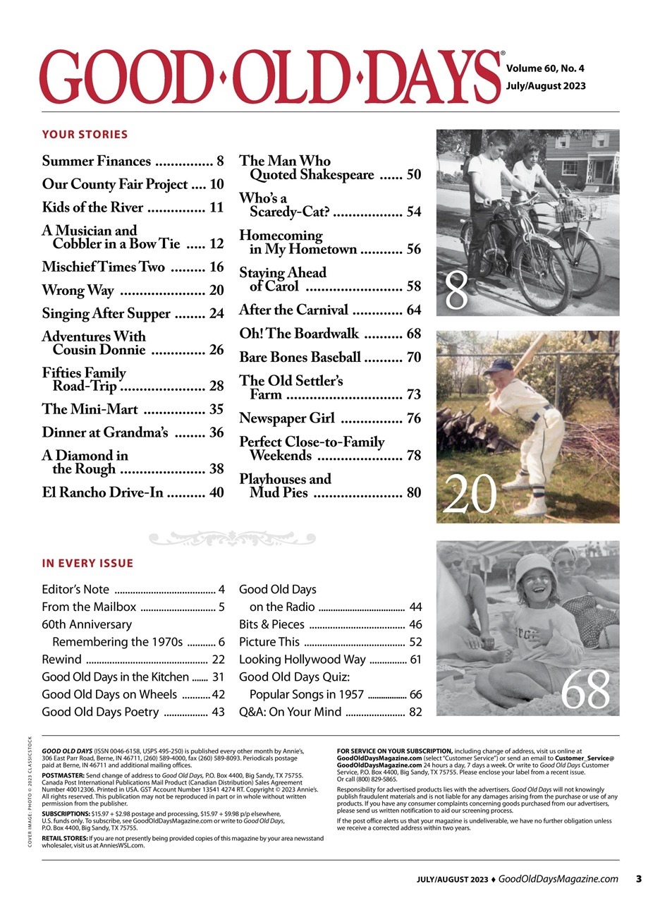 Good Old Days Preview Pages