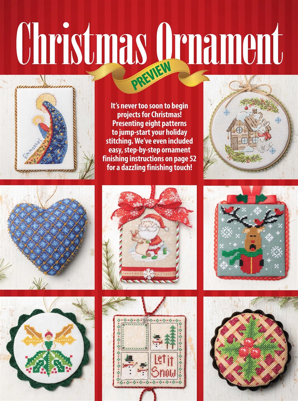 Just CrossStitch Preview Pages