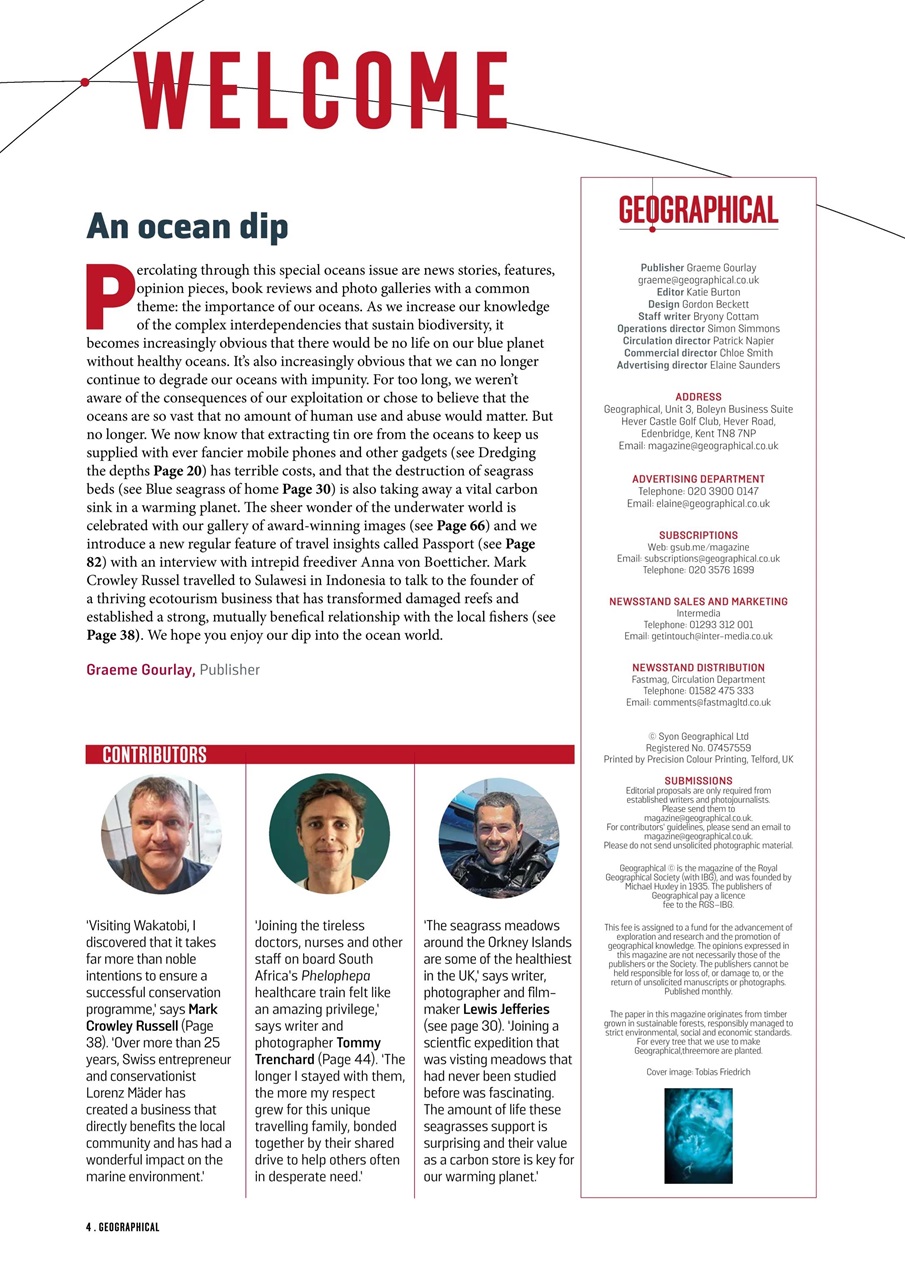 Geographical Preview Pages